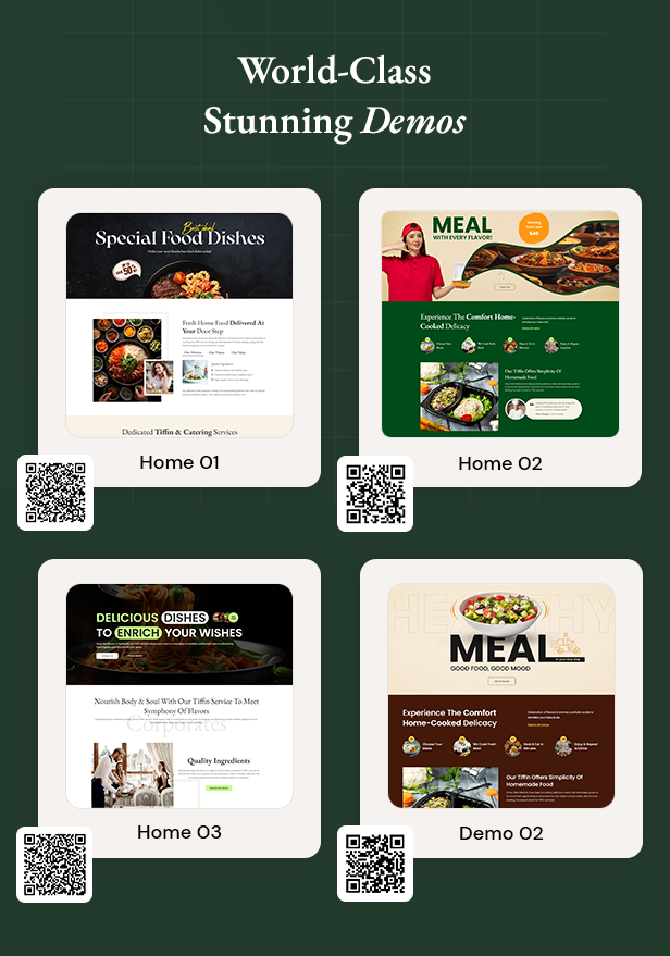 Tiffin & Food Delivery WordPress Theme