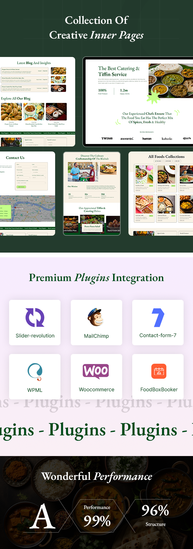 Tiffin & Food Delivery WordPress Theme