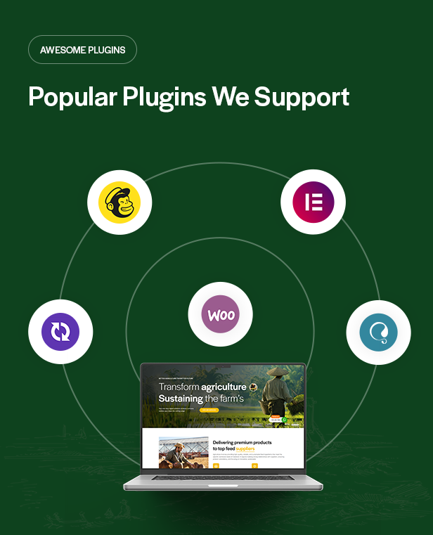 Agriculture & Dairy Farm WordPress Theme