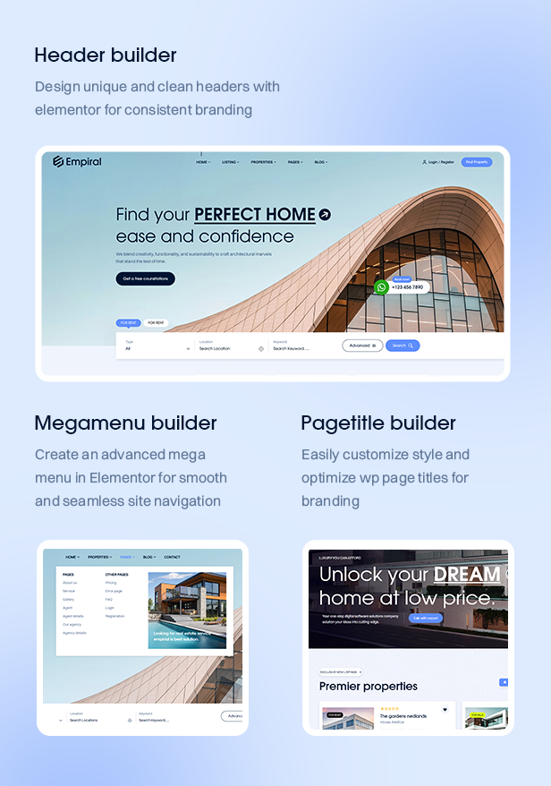 Real Estate WordPress Theme