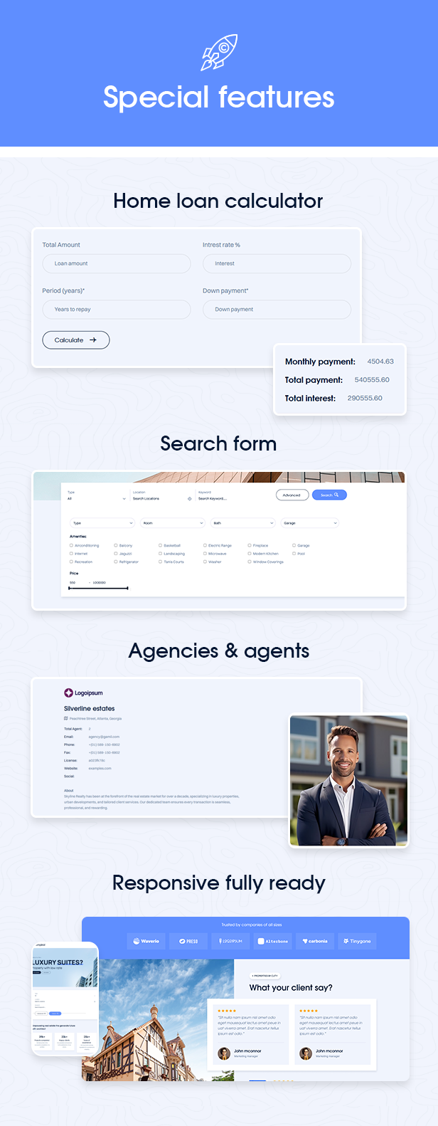Real Estate WordPress Theme