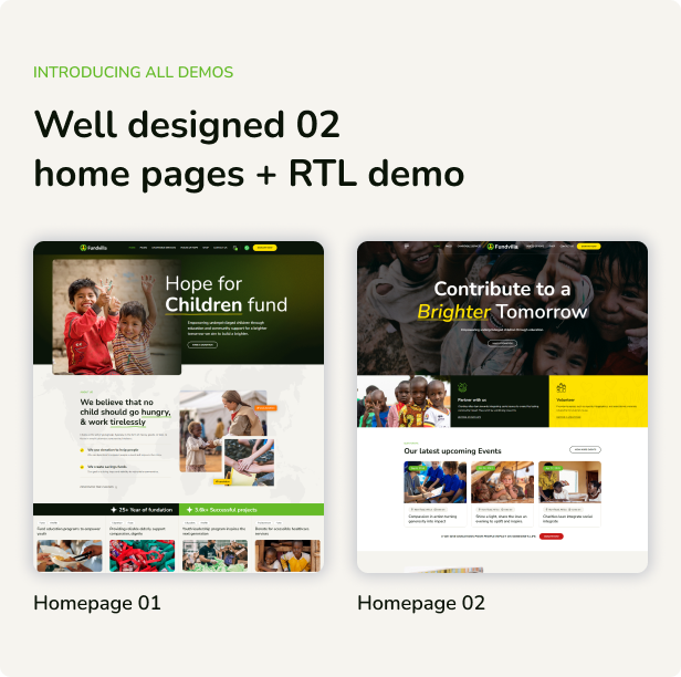 Charity & Fundraising WordPress Theme