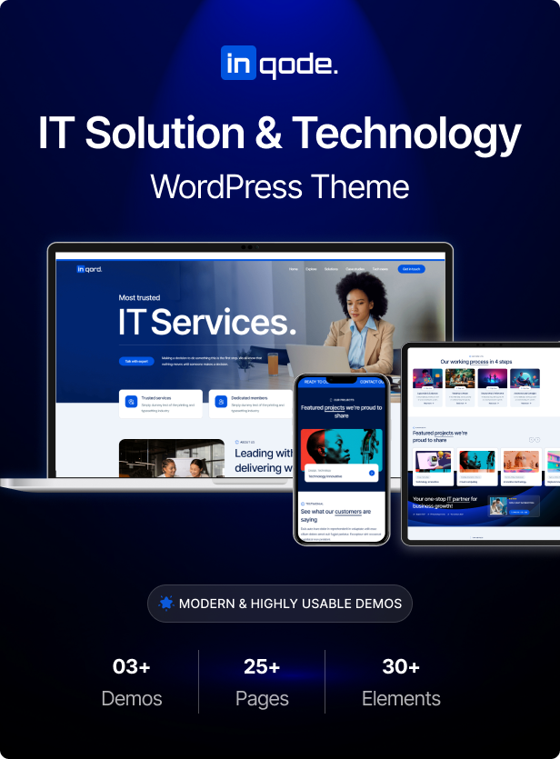 IT Solutions & Technology Services WordPress Theme