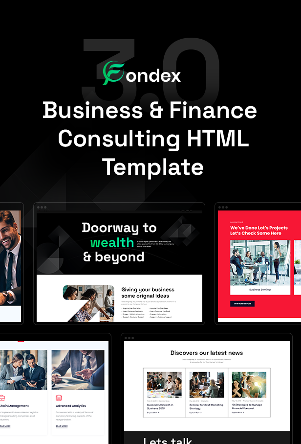 Fondex HTML5 Template