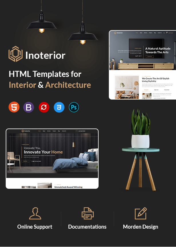 Architecture & Interior HTML Template