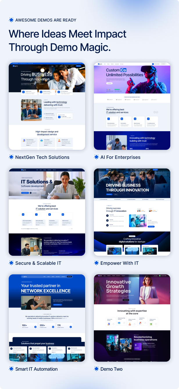 IT Solutions & Technology Services HTML5 Template