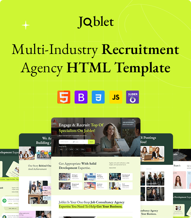 Job Recruitment Services HTML Template