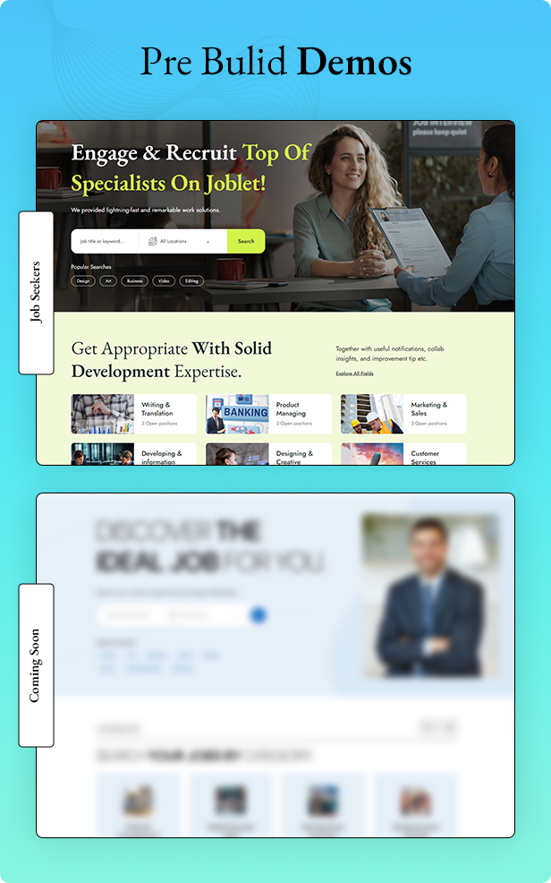 Job Recruitment Services HTML Template