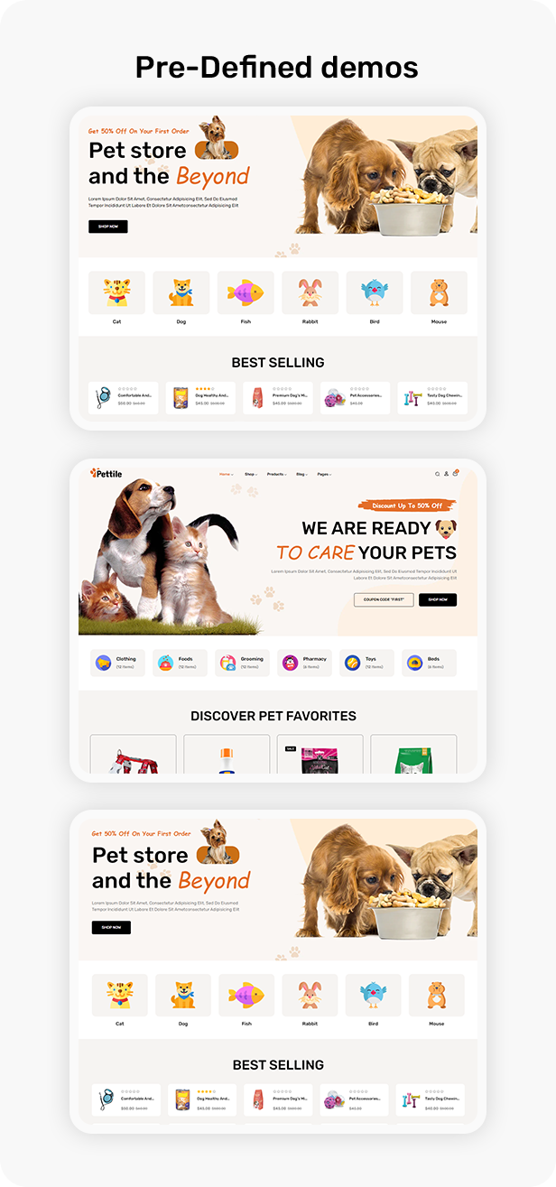 Pet Store and Pet Food Shopify Theme