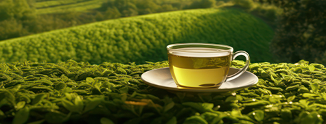 The global tea supply annually significant portion being exported