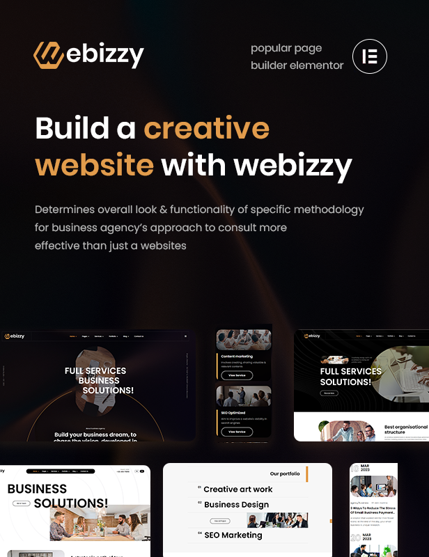 Business Consulting WordPress theme