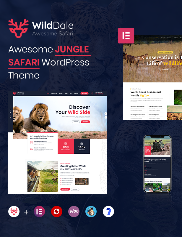 WildDale - Jungle Safari WordPress Theme