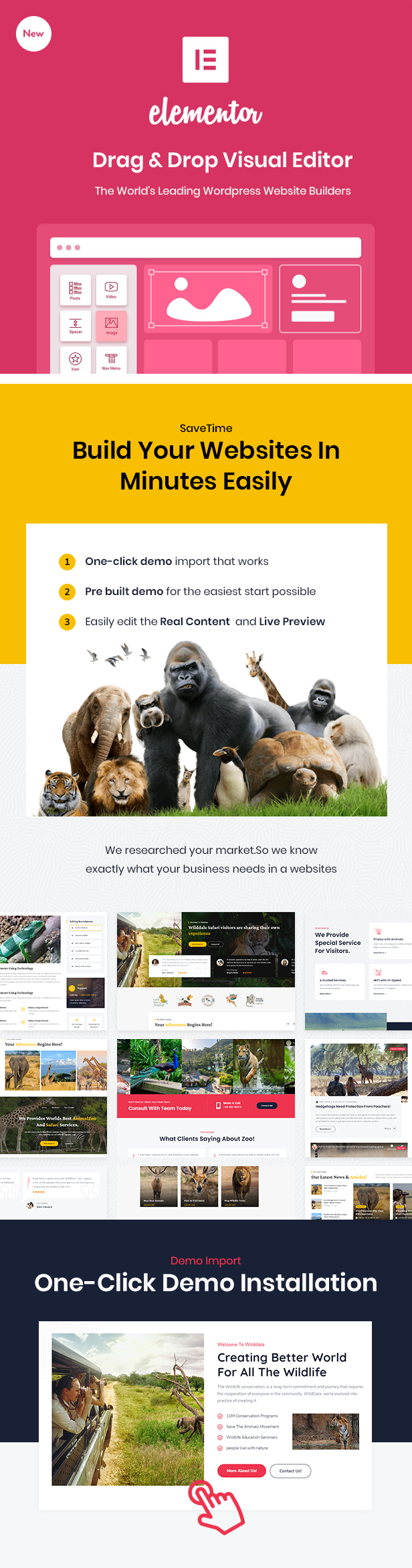 WildDale - Jungle Safari WordPress Theme