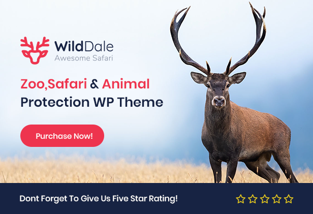 WildDale - Jungle Safari WordPress Theme