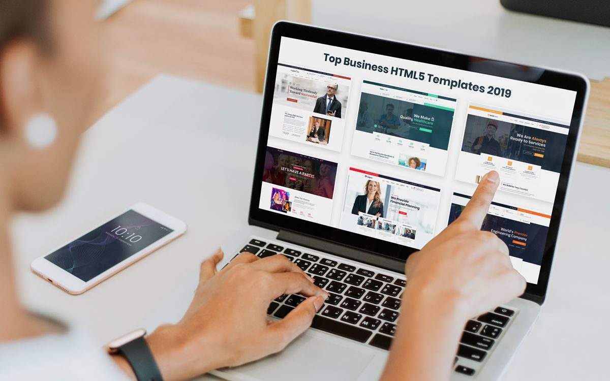 the best premium HTML template