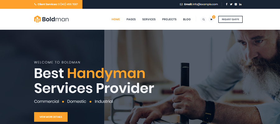 the best premium HTML template