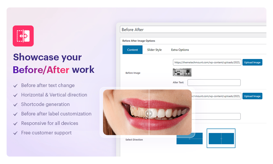Multipurpose Before - After Image Slider for WordPress, WordPress theme plugin, slider plugin, free WordPress theme plugin, Multipurpose Before After Image Slider WordPress Plugin, Free Before - After Image Slider WordPress Plugin
