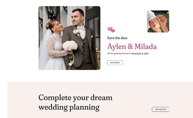 wedwood banner