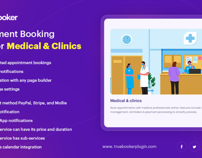 Clinic Booking Plugin