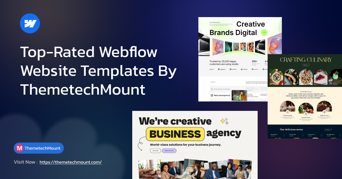 Wix, Webflow, WordPress