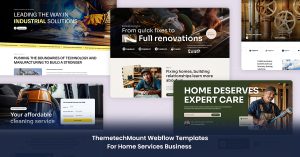 Home Services Webflow Template