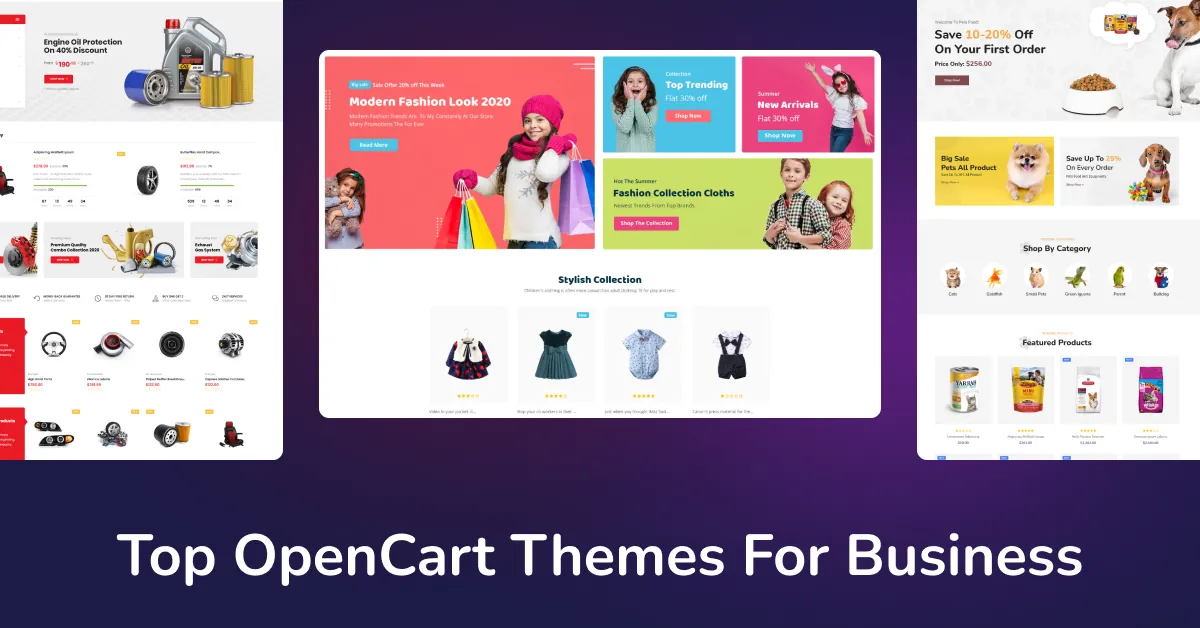 Best OpenCart Themes Collection for Modern Business