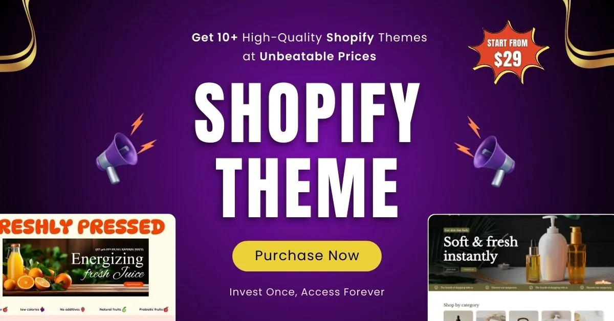 Affordable Shopify Themes for 2025 – Launch Stunning Online Stores Starting From Only $29