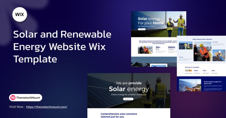 Professional Wix Template