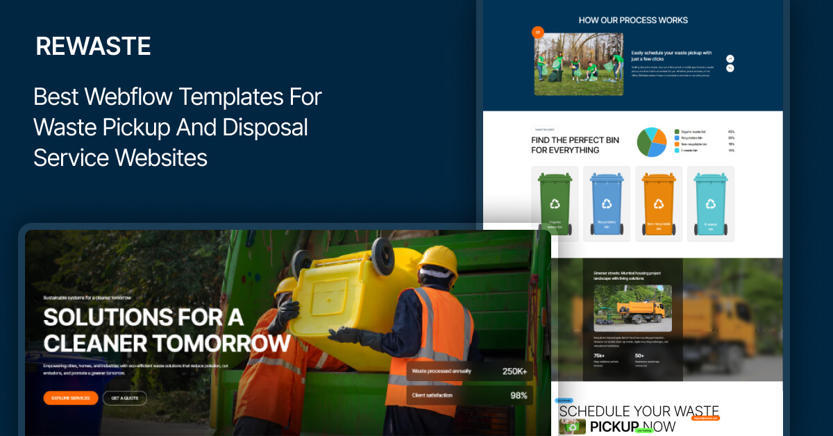 Waste Pickup and Disposal Services Websites