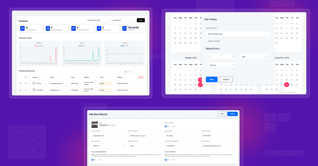 Appointment Booking & Scheduler Plugins for WordPress