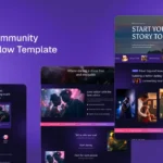 Popular Dating Website Webflow Template 2026