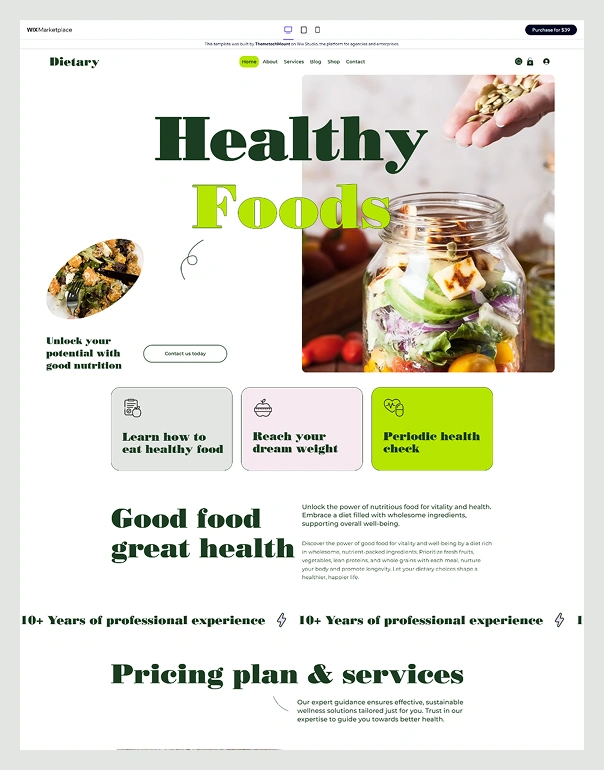 Nutrition Health Services
