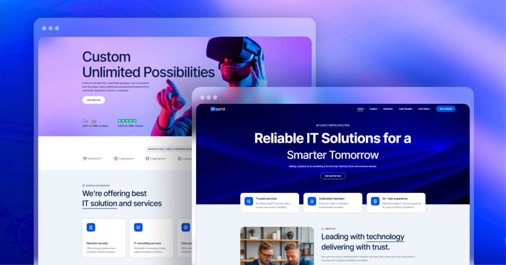  IT Solutions & Technology Services HTML5 Template