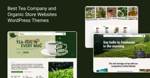 Tea Company and Organic Store Websites