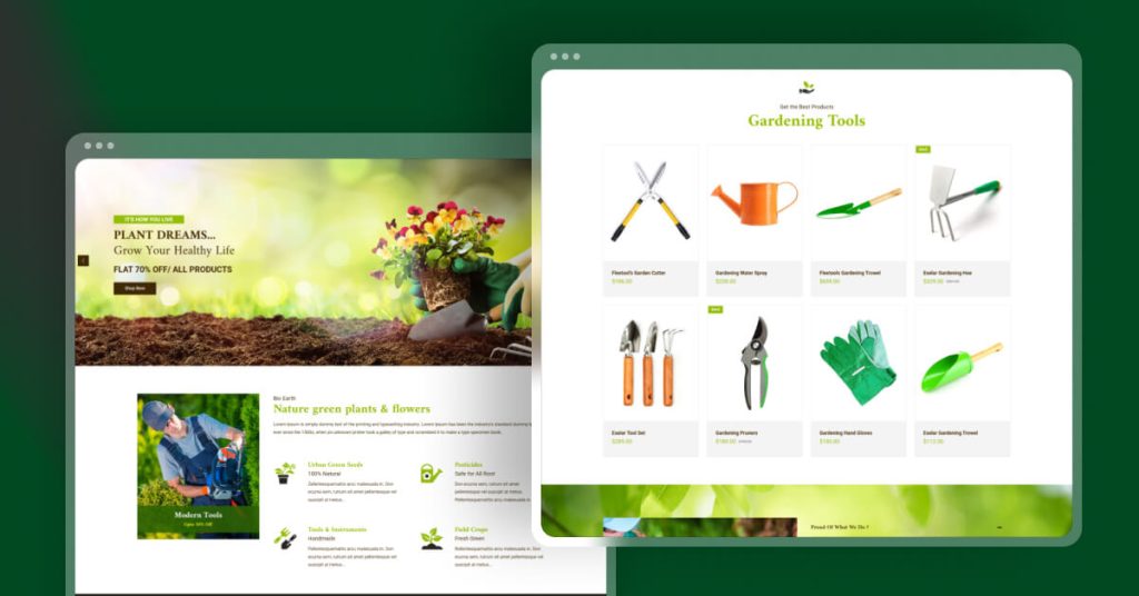 BioEarth - Garden Plants & Tools Shopify Theme