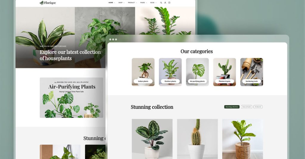 Floriqee - Houseplants and Gardening Shopify Theme