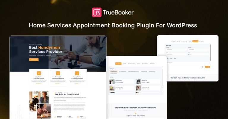 Home Services Appointment Booking Plugin for WordPress