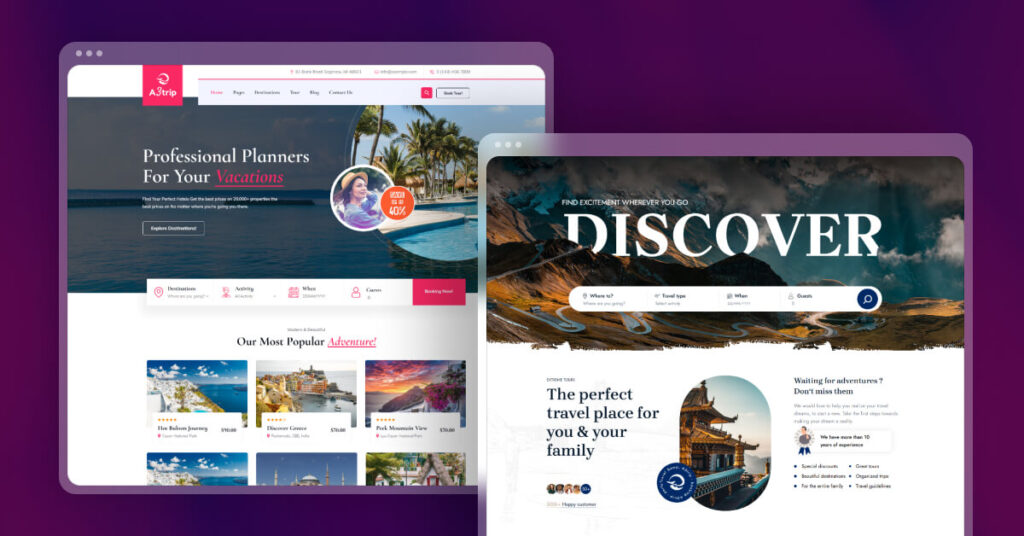 A3trip - Tours & Travels WordPress Theme
