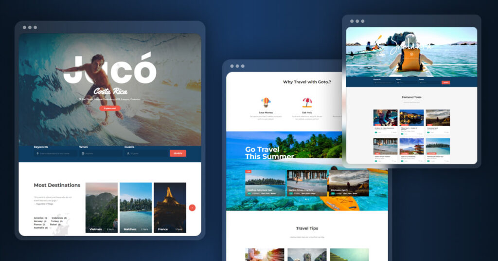 Goto - Tour & Travel WordPress Theme