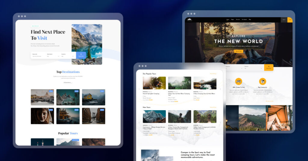 Travel Tour - Travel Booking WordPress Theme