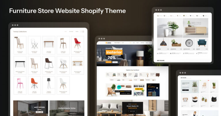 Furniture Store Shopify Theme Website