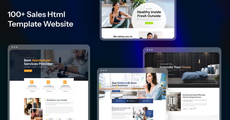 Best Selling Html Templates