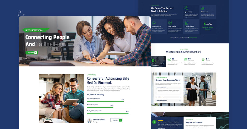 DevFox - IT Solutions and Services WordPress Theme