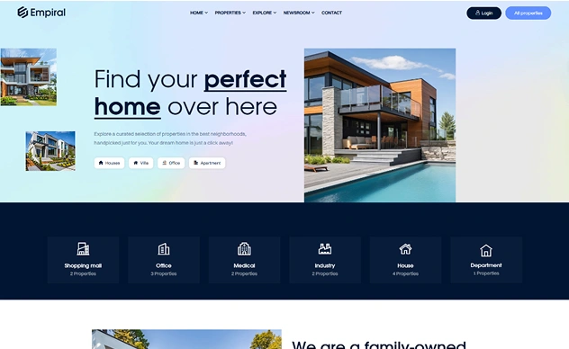 Real Estate WordPress Theme