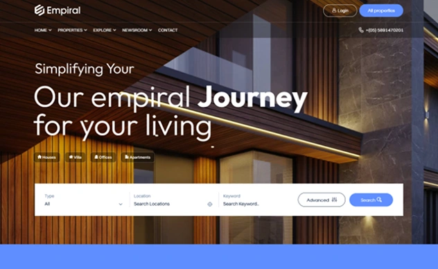 Real Estate WordPress Theme