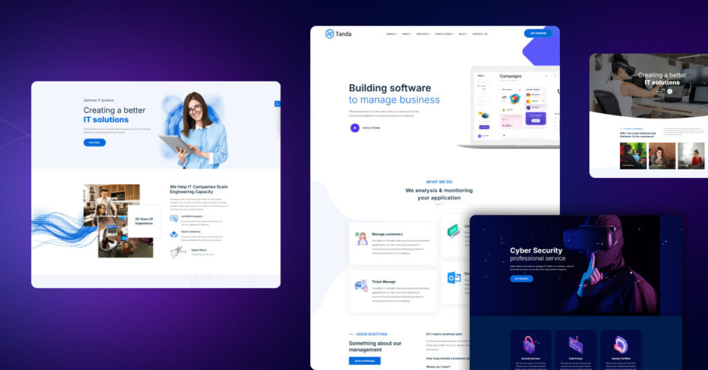 Tanda - IT Solutions WordPress Theme