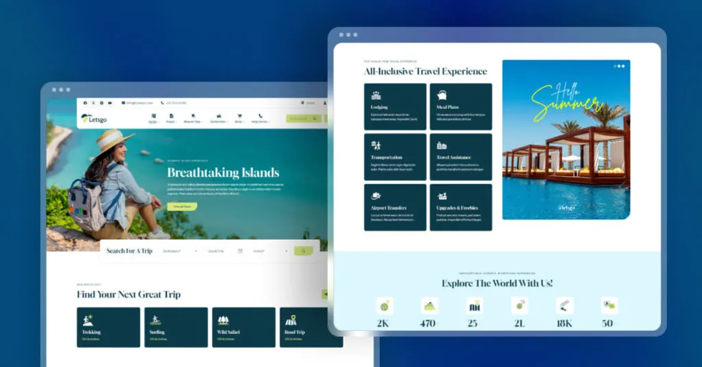 Letsgo - Adventure Tour & Travel WordPress Theme