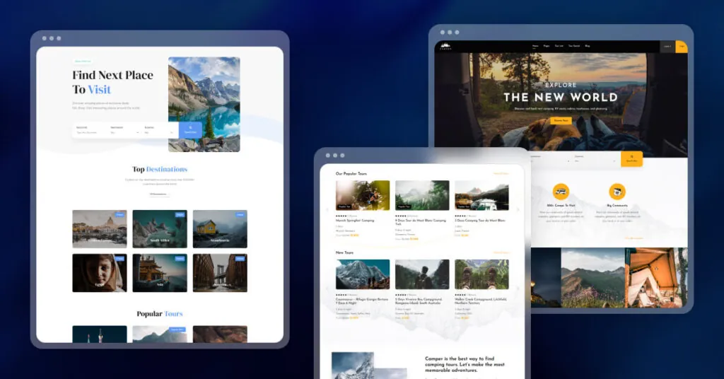 Travel Tour - Travel Booking WordPress Theme