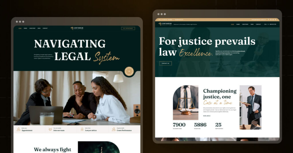 Counselr - Attorney & Lawyer WordPress Theme