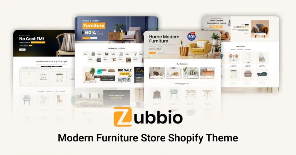 Zubbio - Shopify Furniture Store